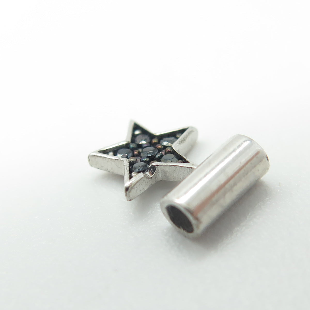 NOMINATION Italy 925 Sterling Silver Black Spinel Star SeiMia Pendant