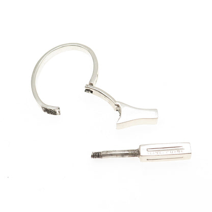 925 Sterling Silver Vintage Mexico Tennis Racket Key Ring Holder