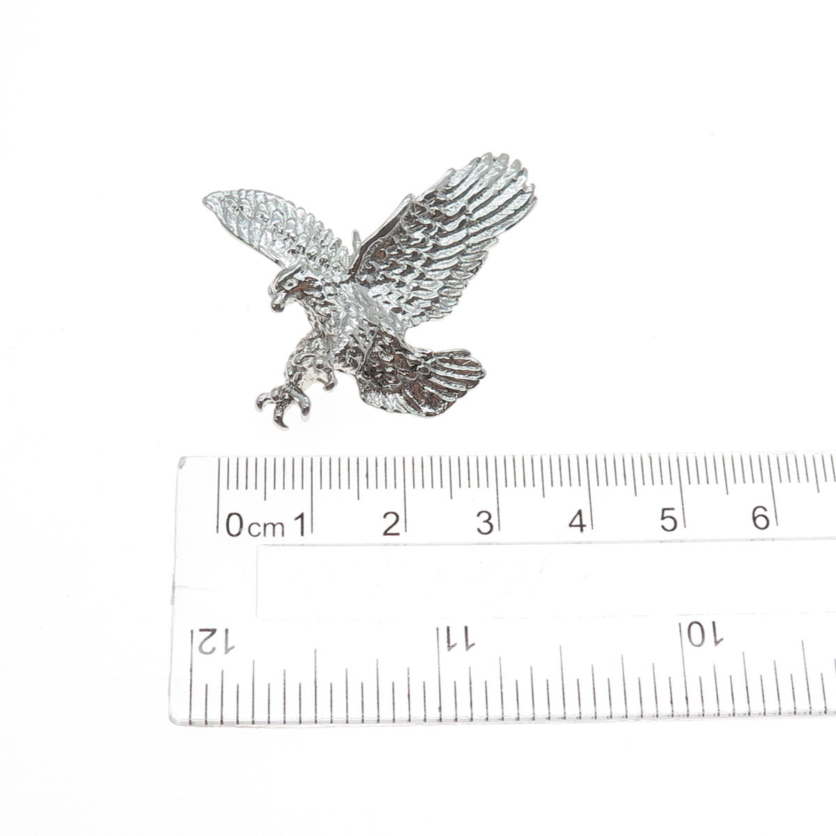 925 Sterling Silver Vintage American Eagle Pendant
