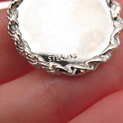 925 Sterling Silver Vintage Baby Stroller Charm Pendant