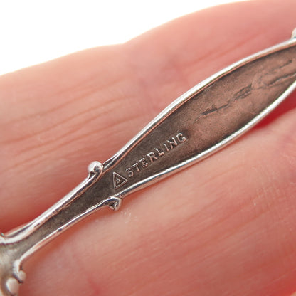 JOSEPH MAYER Sterling Vintage 1962 Chief Seattle States & Cities Coffee Spoon