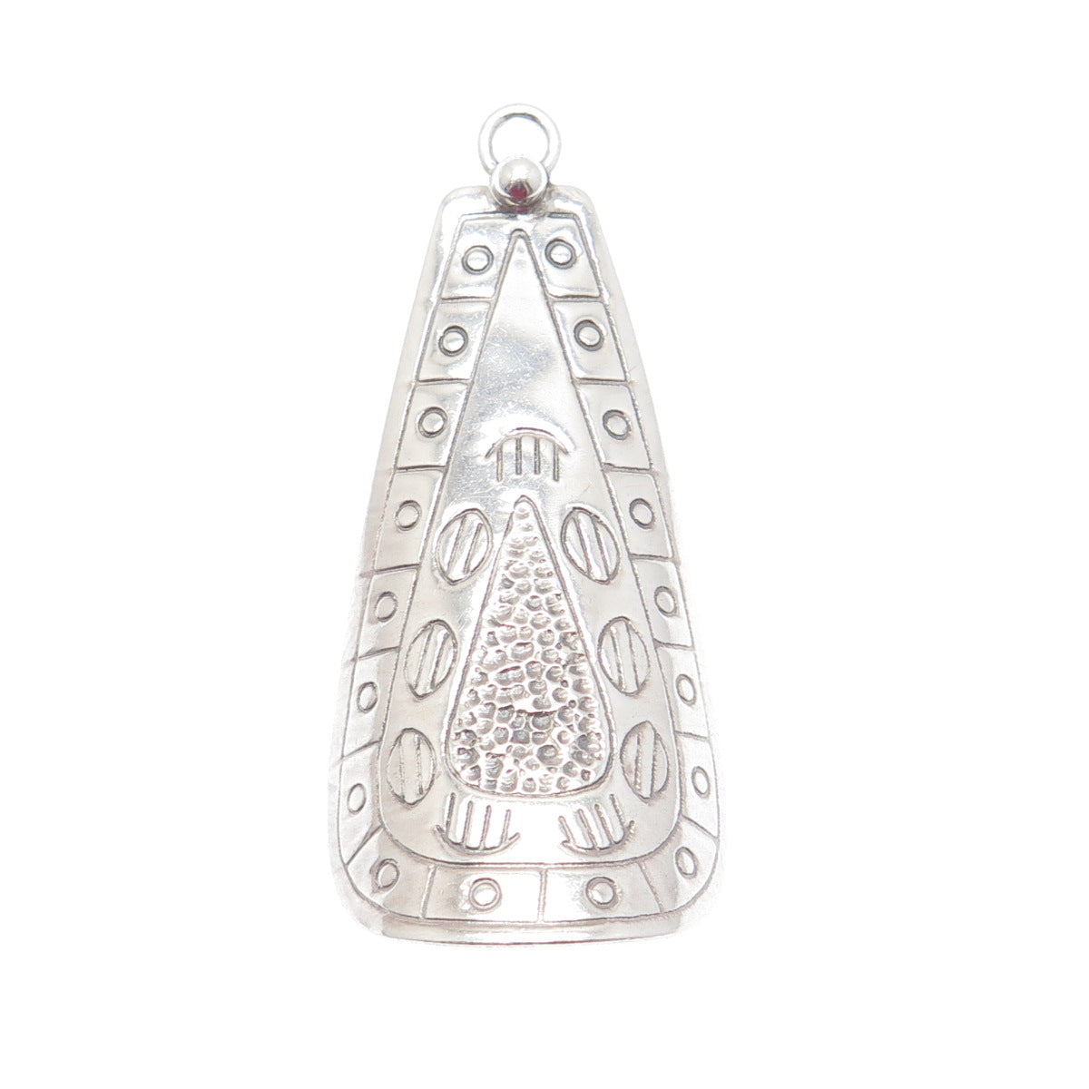 SILPADA 925 Sterling Silver Vintage Tribal Drop Pendant