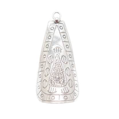 SILPADA 925 Sterling Silver Vintage Tribal Drop Pendant