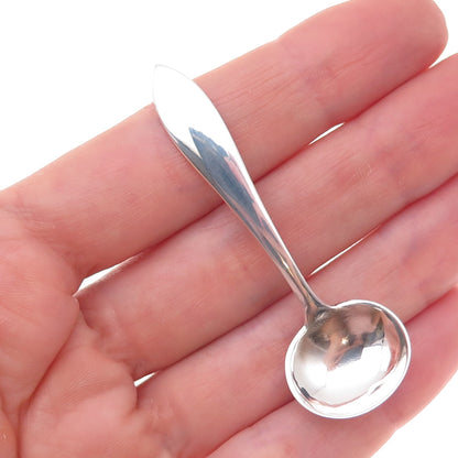 Watson 925 Sterling Silver Antique 1911 John Adams Salt & Spices Spoon