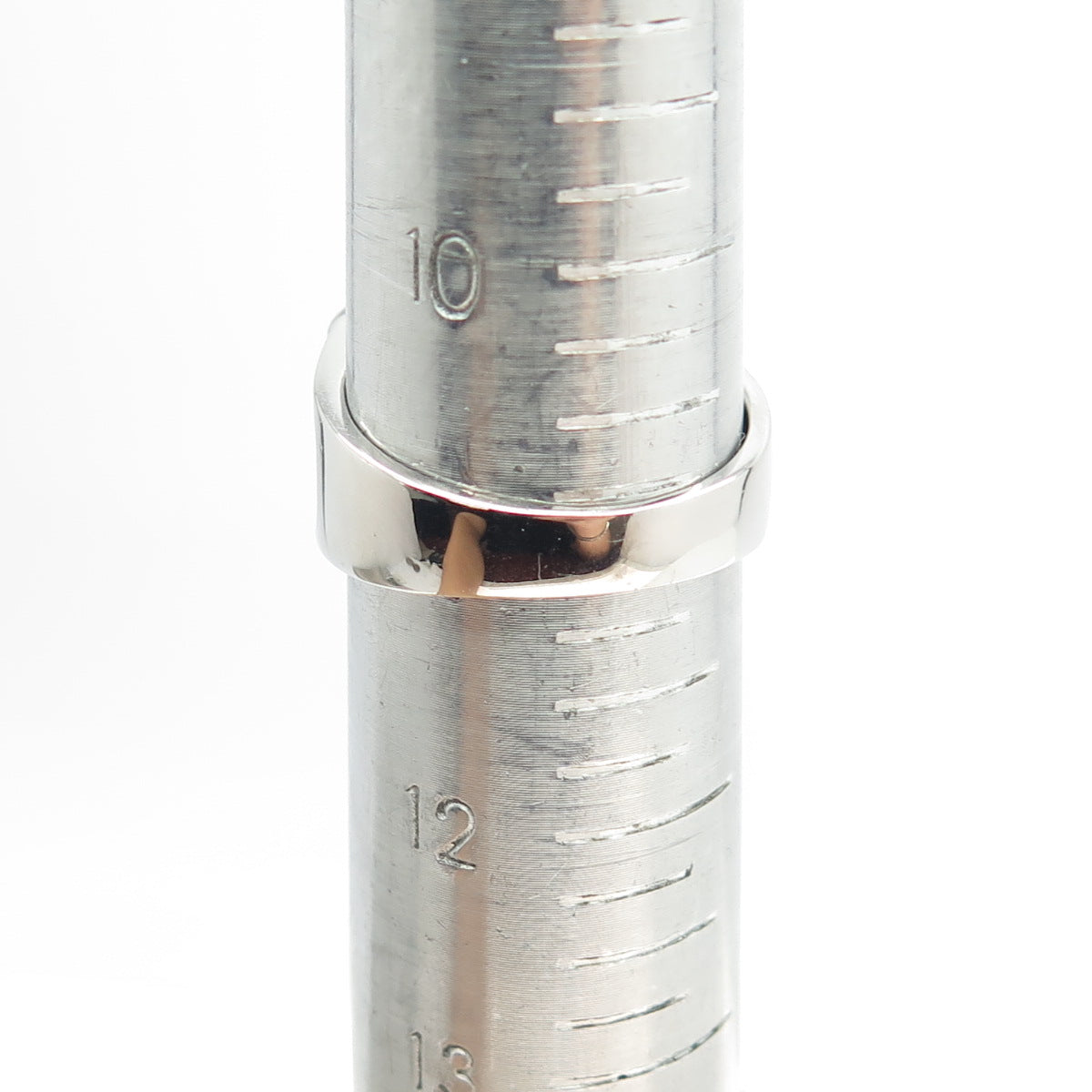 925 Sterling Silver Pave C Z Ring Size 11.25