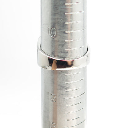 925 Sterling Silver Pave C Z Ring Size 11.25