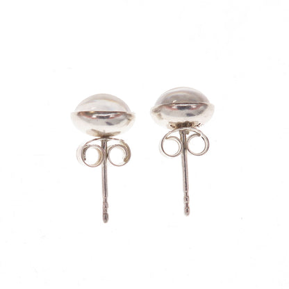 Pandora 925 Sterling Silver Clear Crystal April Birthstone Droplet Stud Earrings