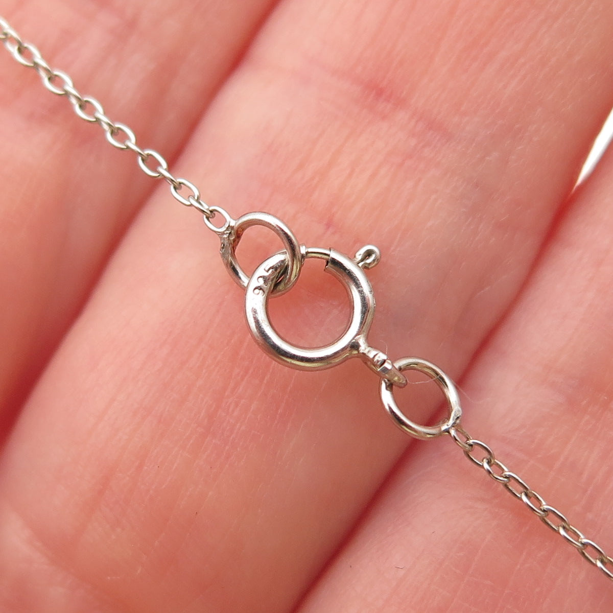 925 Sterling Silver Real Round-Cut Black Diamond Mini Charm Pendant