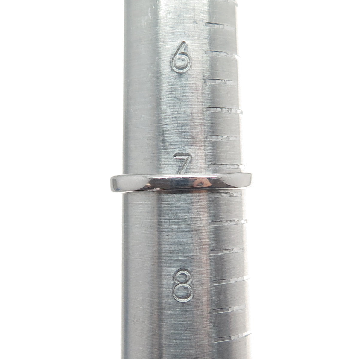 925 Sterling Silver Real Blue & White Topaz Ring Size 7.25