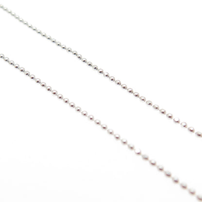 925 Sterling Silver Ball Chain Necklace 16"