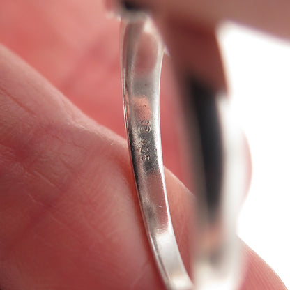 925 Sterling Silver Round-Cut C Z Promise Ring Size 7.75