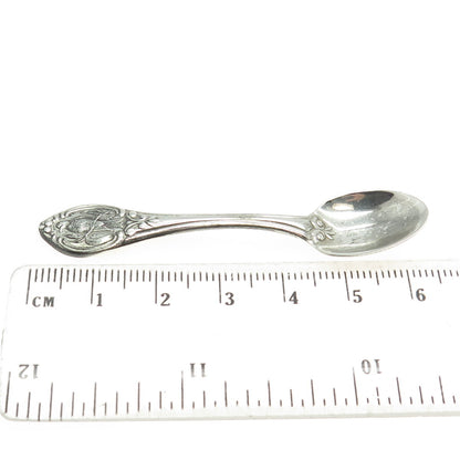 925 Sterling Silver Vintage 1979 Connecticut Salt & Spices Spoon
