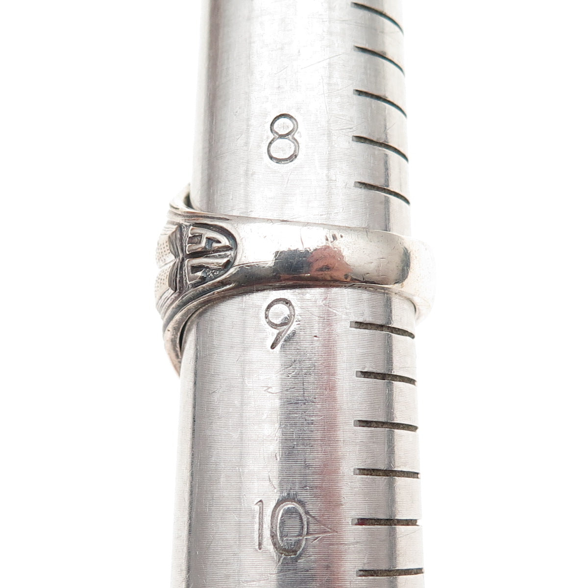 Reed & Co. Sterling Vintage 1979 Enamel Herman Ridder JH School Ring Size 8.75