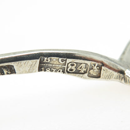 VICTOR SAVINSKY 84 Silver Antique 1874 Russian Empire Collectable Tea Spoon