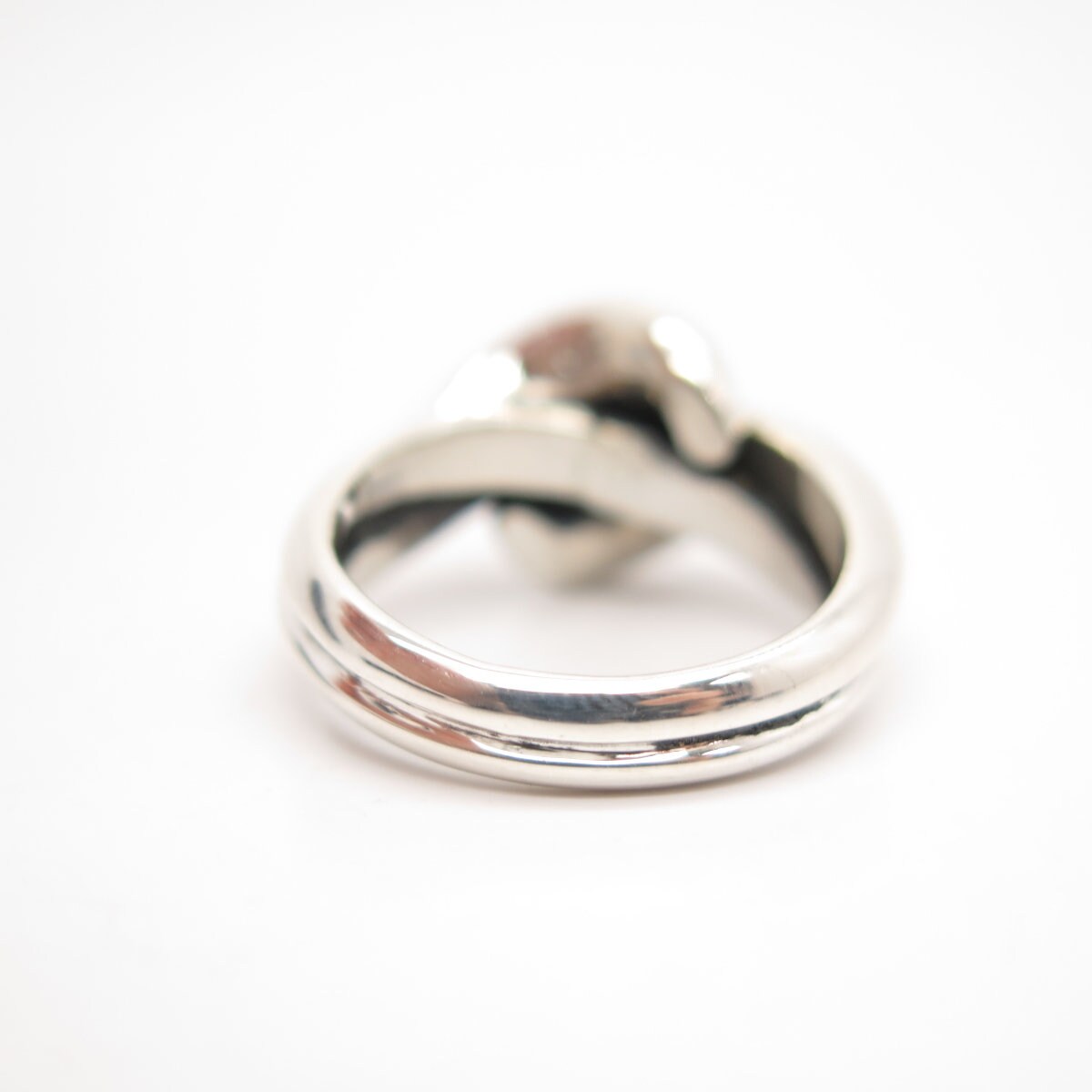 925 Sterling Silver Vintage Twisted Ring Size 7.5