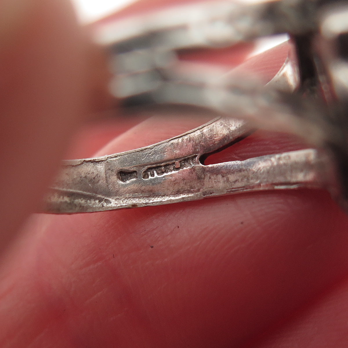 Maisels Indian Old Pawn Sterling Silver Vintage Royston Turquoise Ring Size 5.75