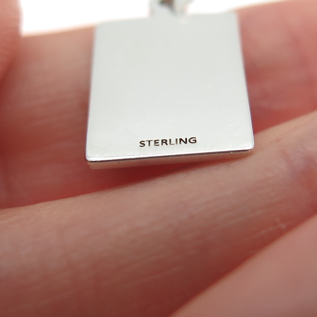 925 Sterling Silver Red Enamel I Am Out Of Brakes Minimalist Charm Pendant