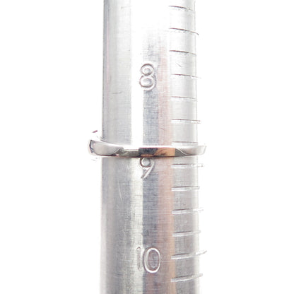 925 Sterling Silver Real Oval-Cut Pink Topaz Ring Size 8.75