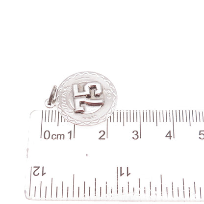 Spencer 925 Sterling Silver Vintage Class of 1975 Charm Pendant