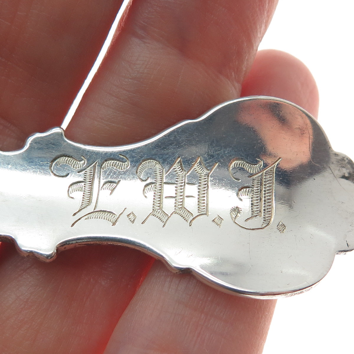 ALVIN Sterling Silver Antique Art Deco The Capitol Washington DC Coffee Spoon