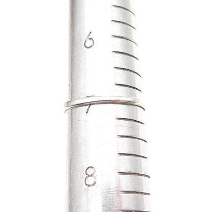 925 Sterling Silver Vintage Real Blue Topaz Amethyst Peridot Bypass Ring Size 7