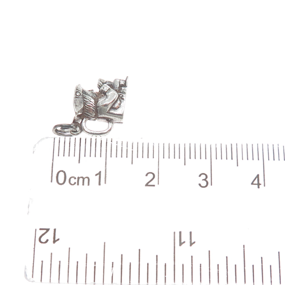 PAYTON PEPPER & SONS Sterling Silver Vintage 1959 Birmingham Pirate Mini Pendant