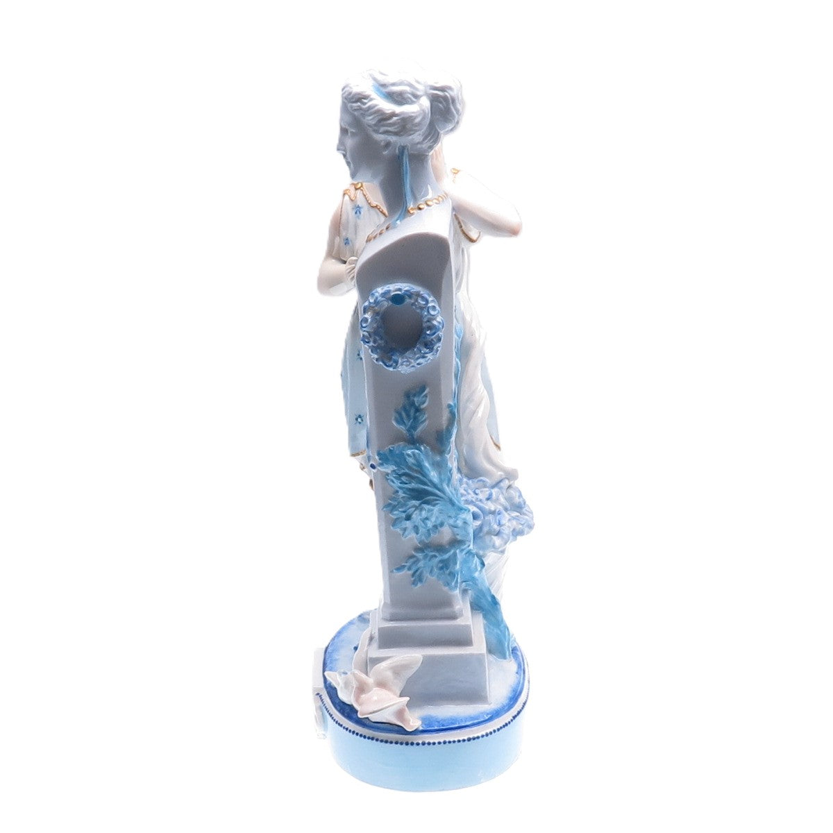 Vion & Baury Antique Late XIX France Venus Muse Hand-Painted Porcelain Figurine