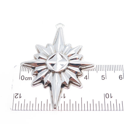 REED & BARTON 925 Sterling Silver Vintage 1978 Christmas Star Ornament