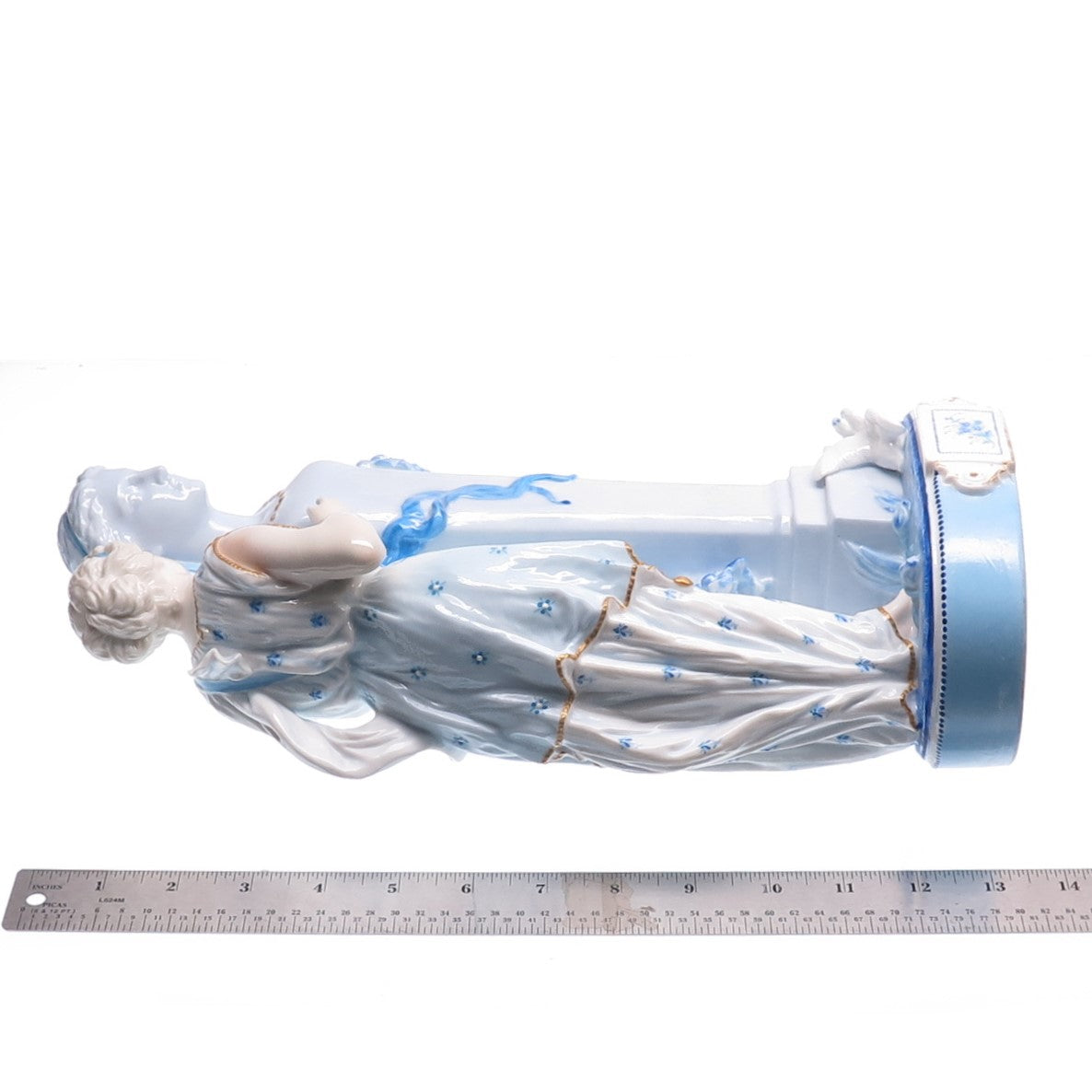 Vion & Baury Antique Late XIX France Venus Muse Hand-Painted Porcelain Figurine