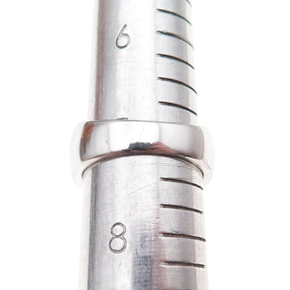 925 Sterling Silver Round-Cut C Z Ring Size 7.25