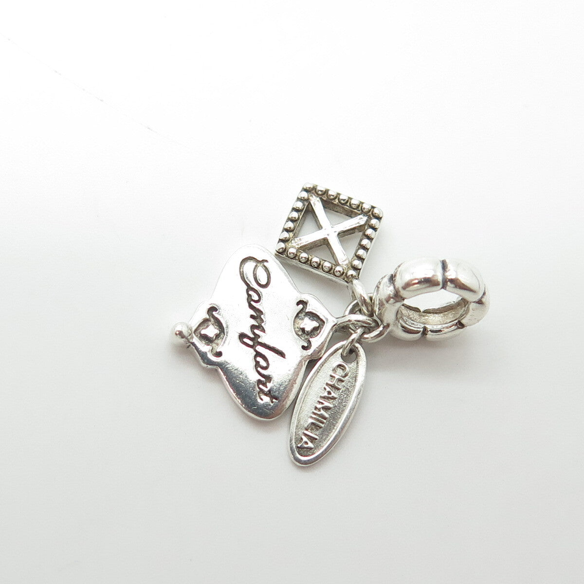 925 Sterling Silver Chamilia "Comfort" 3-Piece Charm