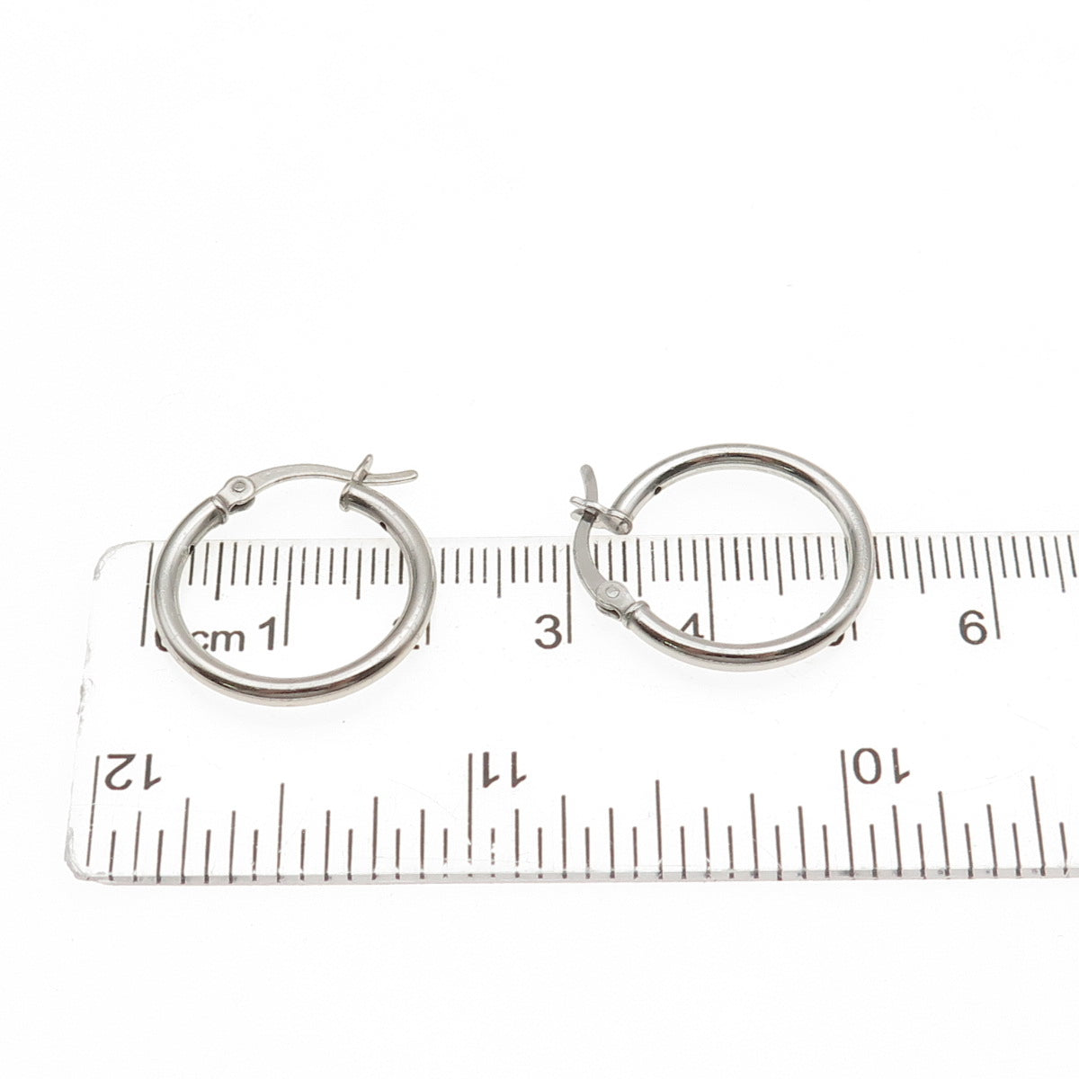 925 Sterling Silver Hoop Earrings