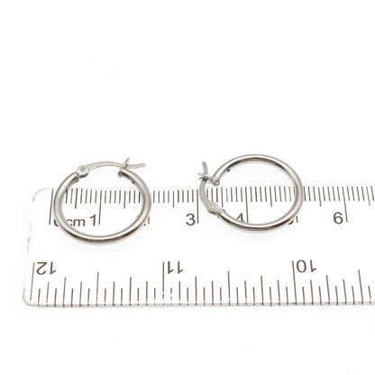 925 Sterling Silver Hoop Earrings