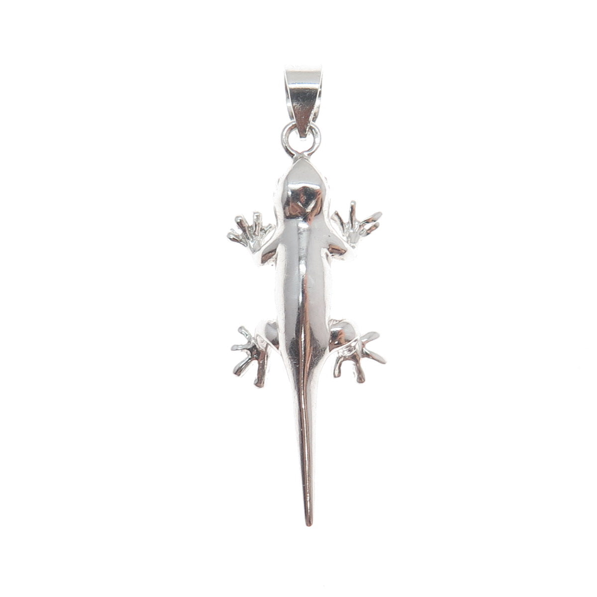 RII by Atmo Nageena 925 Sterling Silver Vintage Lizard Minimalist Charm Pendant