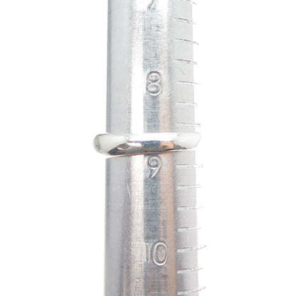 925 Sterling Silver Vintage Granulated Oxidized Ring Size 8.75