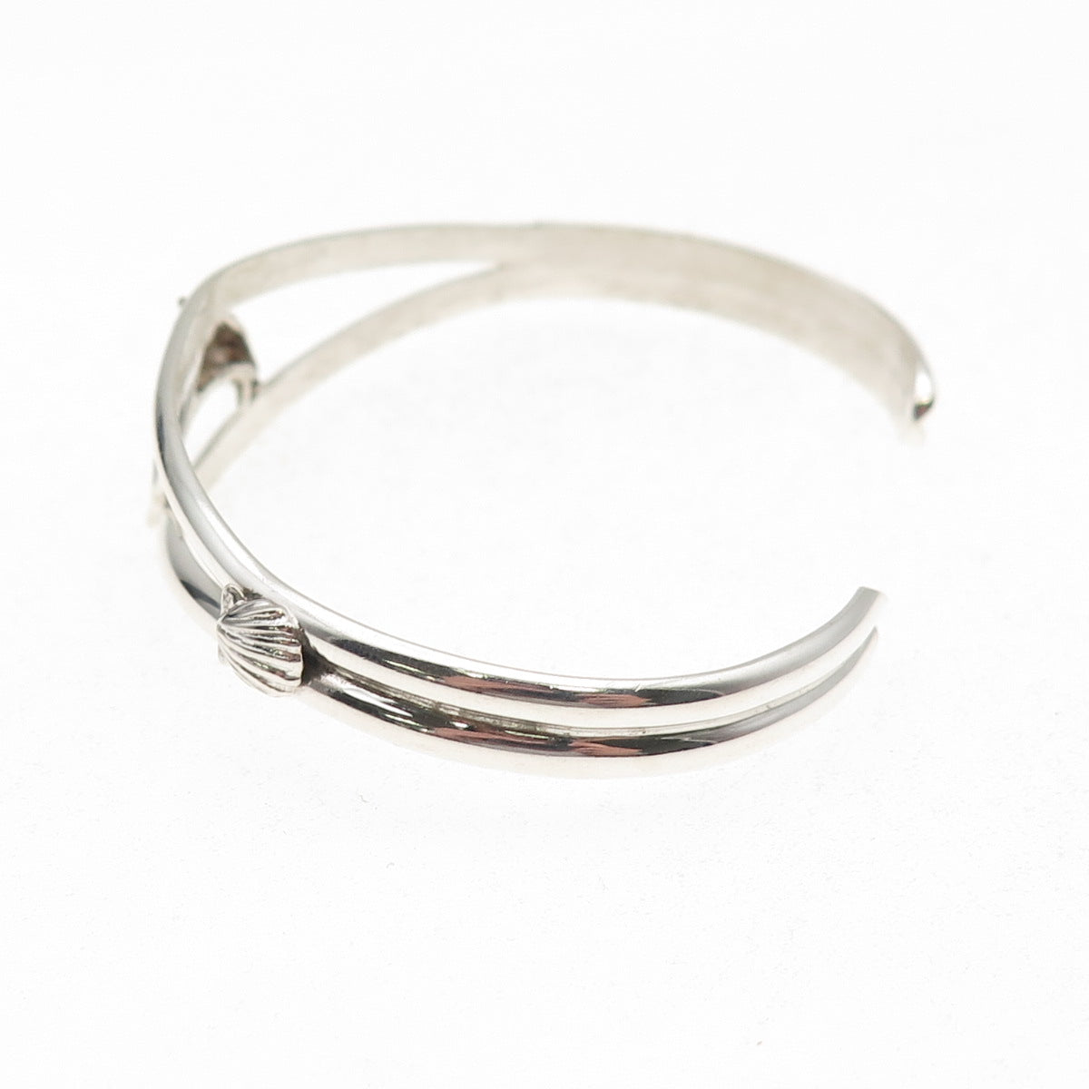 Carol Felley 925 Sterling Silver Vintage 1990 Dolphin Adjustable Bracelet 6.25"