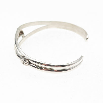 Carol Felley 925 Sterling Silver Vintage 1990 Dolphin Adjustable Bracelet 6.25"