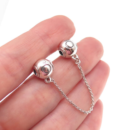 Pandora 925 Sterling Silver Essence Safety Chain