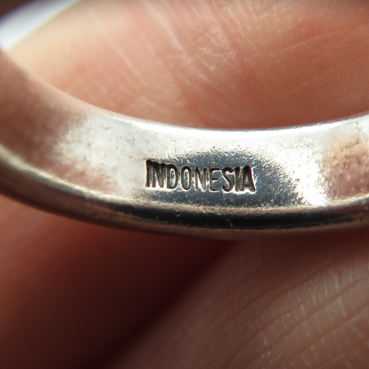 LOIS HILL 925 Sterling Silver Vintage Wedding Band Ring Size 6