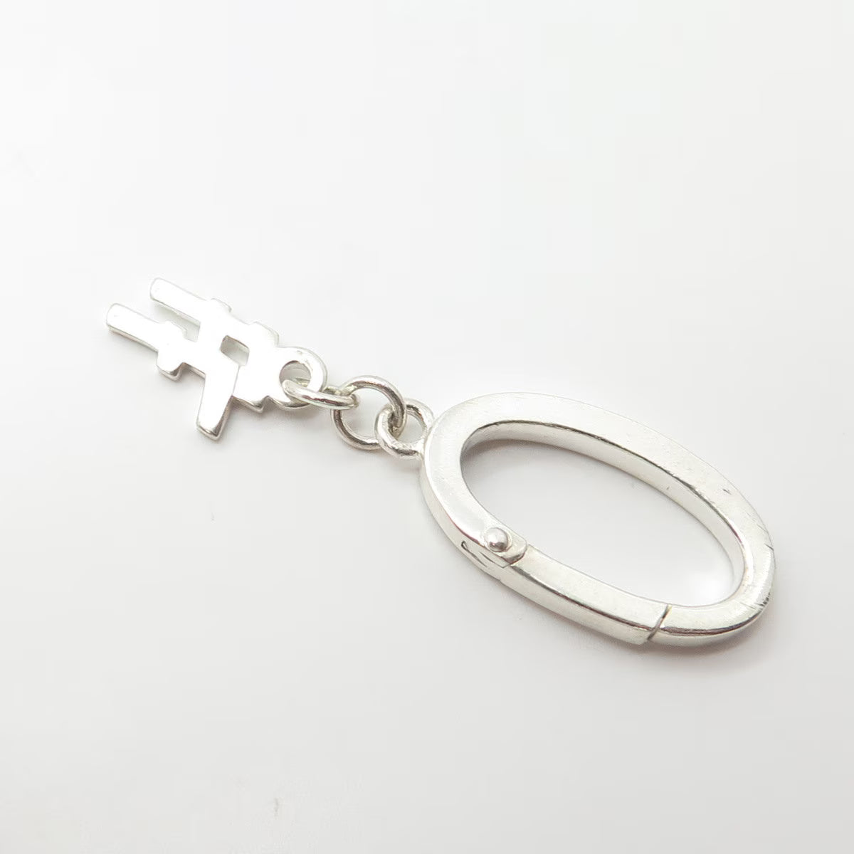 925 Sterling Silver Vintage Folli Follie Handmade Lobster Lock Charm Pendant