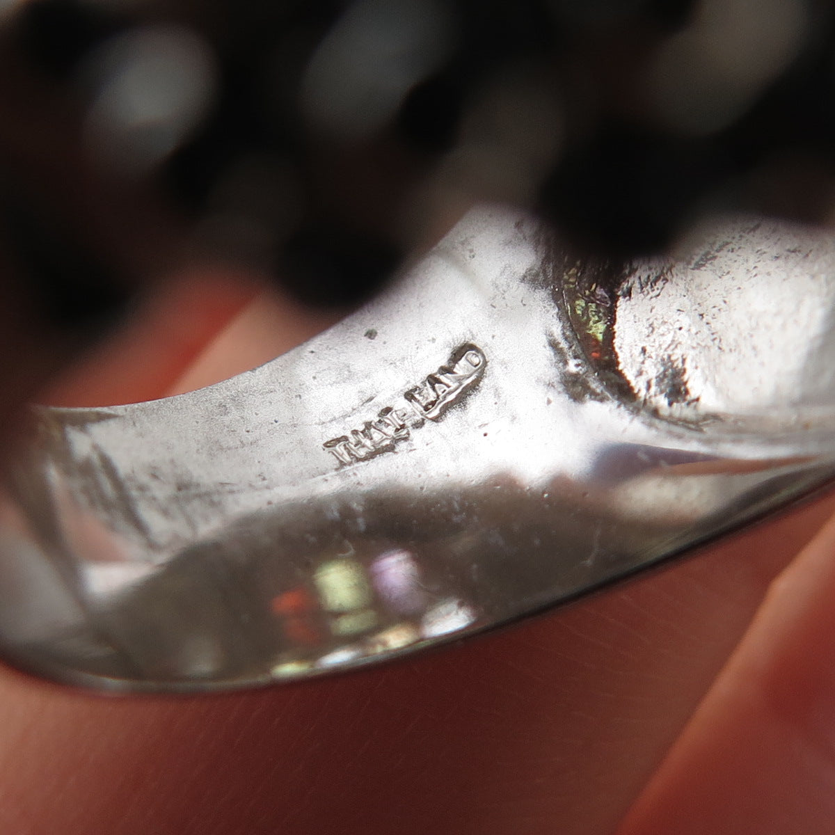 925 Sterling Silver Real Blue Topaz Amethyst Citrine Peridot Garnet Ring Size 8