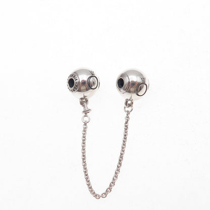 Pandora 925 Sterling Silver Essence Safety Chain