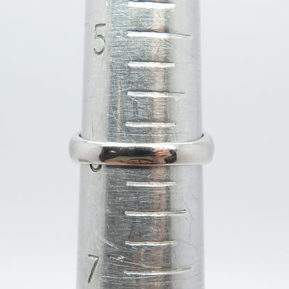 925 Sterling Silver Pave C Z Ring Size 6
