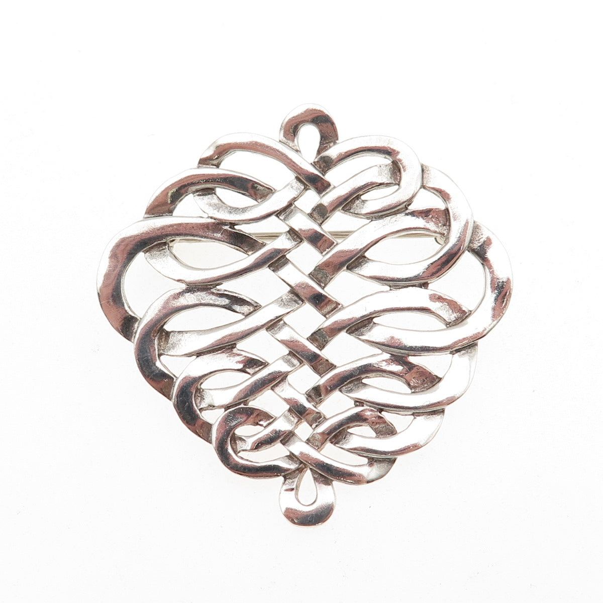 MMA Metropolitan Museum of Art 925 Sterling Silver Vintage Celtic Knot Pendant