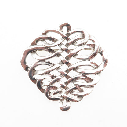 MMA Metropolitan Museum of Art 925 Sterling Silver Vintage Celtic Knot Pendant