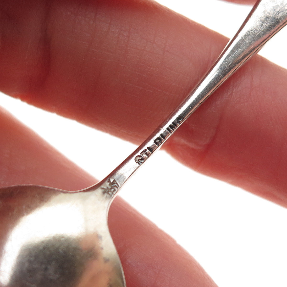 925 Sterling Silver Antique Art Deco Philadelphia Pennsylvania Coffee Spoon