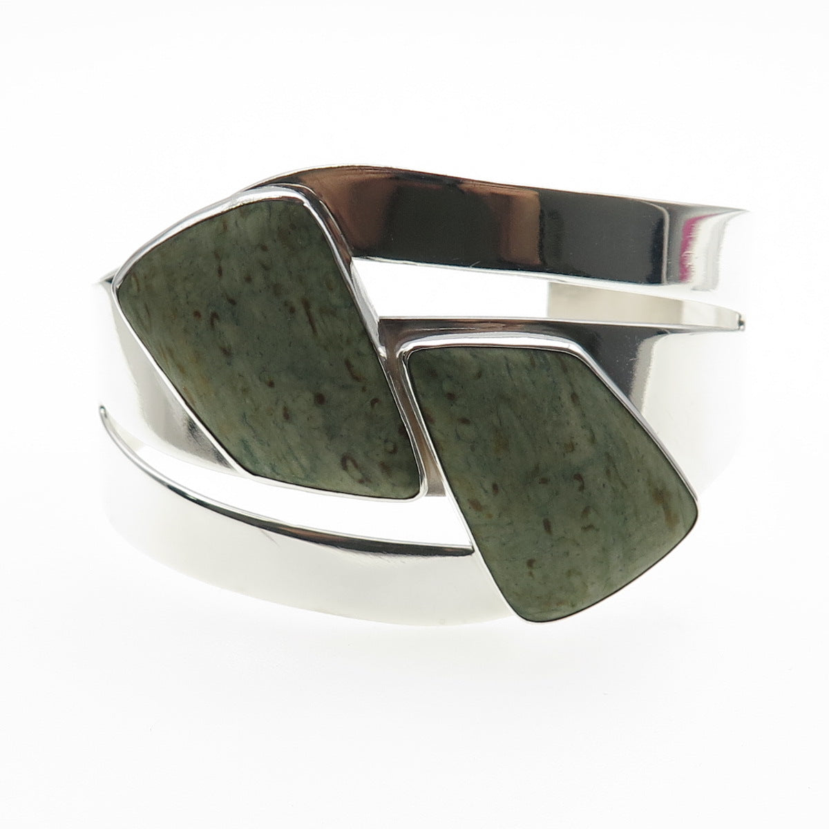 Jay King Desert Rose 925 Sterling Silver Vintage Rhyolite Adjustable Bracelet 7"