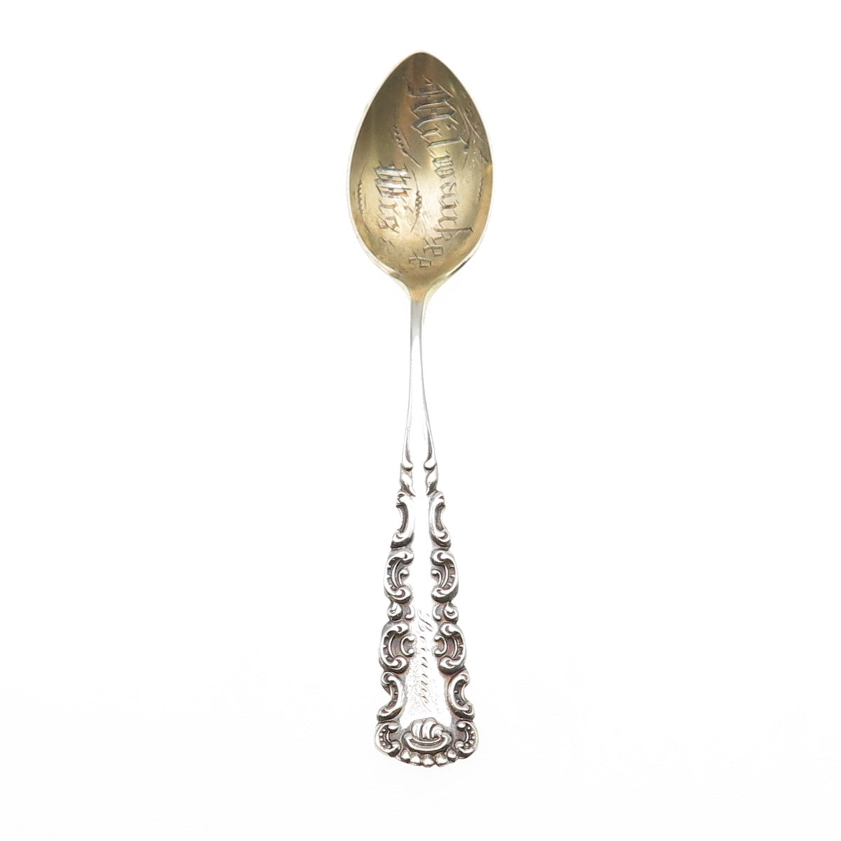 925 Sterling Silver Antique Art Deco Milwaukee Wisconsin Coffee Spoon