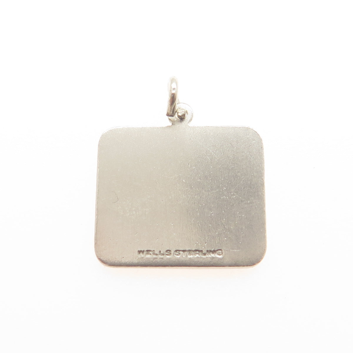 WELLS 925 Sterling Silver Vintage Class of 1968 Minimalist Charm Pendant