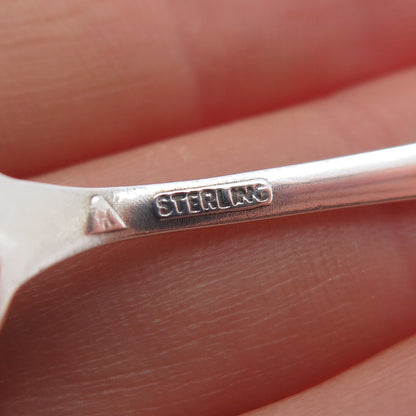 JOSEPH MAYER Sterling Antique Art Deco Washington States & Cities Coffee Spoon